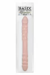 Двойной фаллоимитатор Basix 16 - Flesh