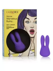 Мини вибромассажер Marvelous Bunny – фиолетовый 