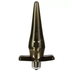 Анальная пробка Mini Vibro Tease с вибрацией – черный