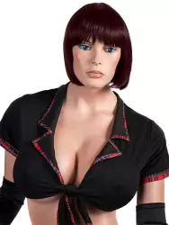 Парик шатенки с короткими волосами «Каре»