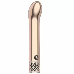 Изогнутая вибропуля Jewel, 12 см, 10 скоростей, розовый