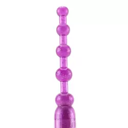 Анальная цепочка с вибрацией Waterproof Vibrating Pleasure Beads
