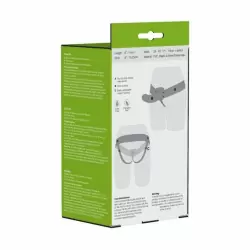 Реалистичный страпон на ремнях Me You Us The Extender Hollow Strap On Flesh