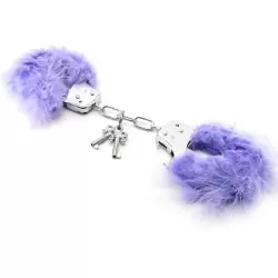 Наручники Feather Love Cuffs – фиолетовые