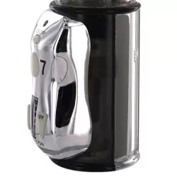 Высокотехнологичный вибромассажер Eclipse Ultra 7 Beaver с ротацией – прозрачный