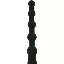 Анальная цепочка с вибрацией Booty Call Booty Flexer – черный