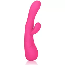 Вибромассажер Impress Tongue со стимуляцией клитора – розовый