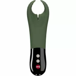 Необычный мастурбатор премиум класса Fun Factory Manta, 16 см, силикон, хаки