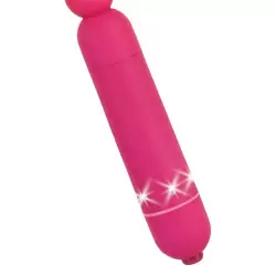 Анальная елочка Crystal Chic Wand с вибрацией – розовый