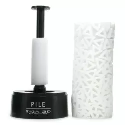 Универсальный мастурбатор Tenga 3D Pile – белый