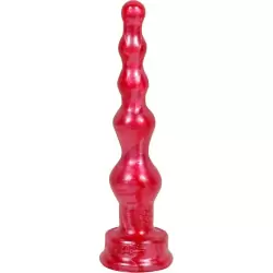 Анальная елочка Radiant Gems – красный