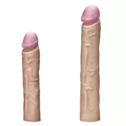 Секс-набор Drilldo Deluxe с двумя реалистичными насадками - 7 предметов