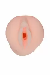 Реалистичный мастурбатор вагина Real Woman Блондинка – телесный 14,5 см. и Лубрикант на водной основе JO H2O Original – 30 мл