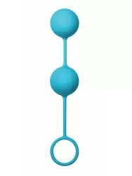 Вагинальные шарики Moulin Rouge со смещенным центром тяжести – синий