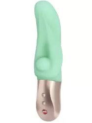 Мощный вибратор-кролик Fun Factory Cayona, 6 режимов, 17,5 см, зеленый