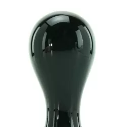 Анальный стимулятор Crystal Pops Large из стекла – черный