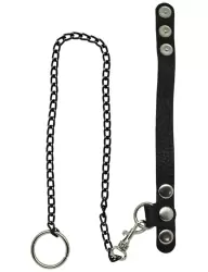 Поводок X для пениса с одним ремешком Sitabella – черный