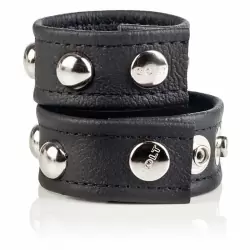 Двойная утяжка на пенис Colt C/B Strap Domed With Ball Strap – черный