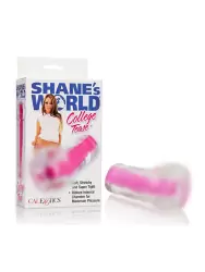 Мастурбатор вагина College Tease – прозрачный с розовым