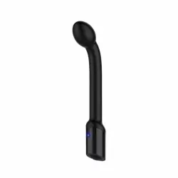 Массажер простаты Adam`S Rechargeable Prostate Probe. 16,5 см, 10 режимов вибрации, АБС/силикон