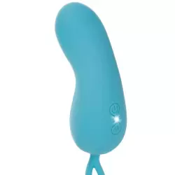 Перезаряжаемое вибро-яйцо Impress Remote Teaser на радиоуправлении – голубой