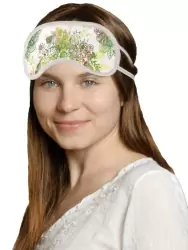 Маска для сна Алоэ Вера/Витамин Е - Зеленая лагуна