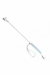 Стек с окончанием хлопушкой из кожи