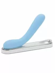 Инновационный вибратор Iroha Mai Ruri, 17,4 см, силикон, голубой