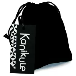 Маленькая алюминиевая анальная пробка Kanikule Small с кристаллом в форме четырехлистного клевера – серебристый со светло-розовым