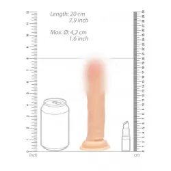 Реалистичный фаллоимитатор на присоске «Realistic Cock 8»