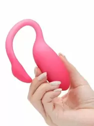 Интерактивное виброяйцо Magic Motion Flamingo Max, управление с приложения, 11 см, розовое