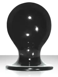 Большая анальная пробка Orbite Pleasures - Charcoal