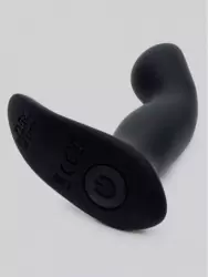 Изогнутый стимулятор простаты Fifty Shades of Grey P-Spot Sensation, 10 см, силикон, черный