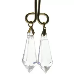 Украшение для половых губ Cleopatra Collection Clitoral Jewelry - прозрачный