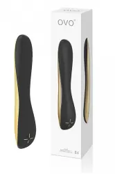 Перезаряжаемый вибромассажер Ovo E4 - черный