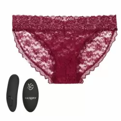 Трусики с вибратором для стимуляции клитора Remote Control Lace Panty Set S/M