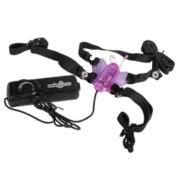 Вибростимулятор клитора Butterfly – фиолетовый