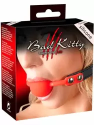 Элегантный кляп Orion Knebel, с фиксацией на голове, 58 см, полиуретан, красный