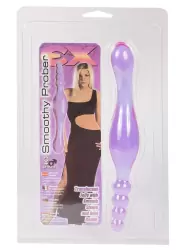 Анальный стимулятор Smoothy Prober двухсторонний – фиолетовый