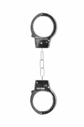 Металлические наручники Beginner's Handcuffs, с ключом, серебристый