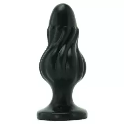 Анальная пробка Platinum Premium Silicone The Spin – черный