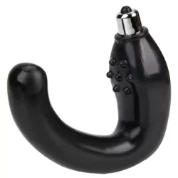 Вибростимулятор простаты и мошонки Anal Stimulate The Double Pleasure – черный 