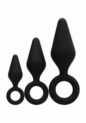 Набор анальных пробок Silicone Butt Plug Set