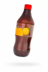 Оригинальный мастурбатор TOYFA в форме бутылки - телесный