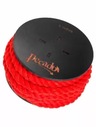 Веревка для фиксации Pecado BDSM, на катушке, хлопок, 5 м