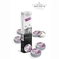 Набор из 5 массажных свечей Petits JouJoux Orient Refill Гранат и Перец - 5 x 43 мл