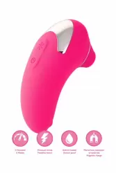 Вакуумный бесконтактный стимулятор клитора L'eroina by Toyfa Blury. 10 см, силикон