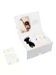 Новогодний набор Svakom Pulse Box: стимулятор Pulse Pure, лубрикант и клинер Swiss Navy, маска на глаза и лента для связывания