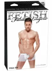 Прозрачные трусы-боксеры на молнии White Hot