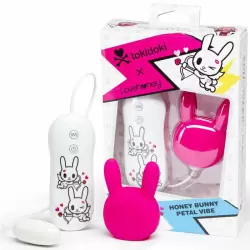 Клиторальный вибростимулятор Tokidoki Bunny в форме зайчика – розовый
